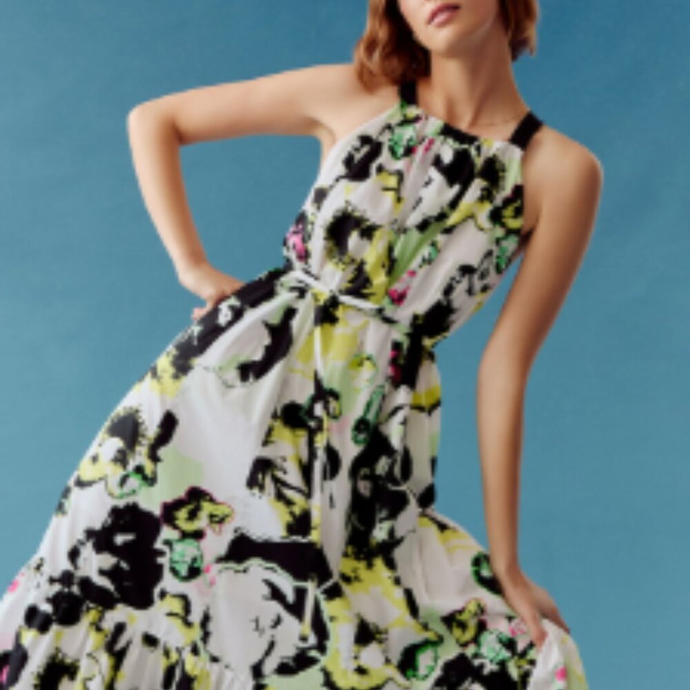 Anthropologie Dress, multicolored, Medium